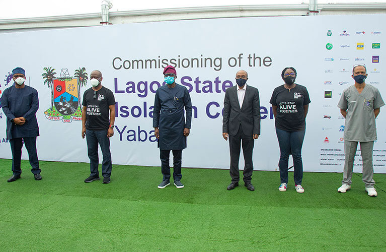 Lagos Isolation Center Image